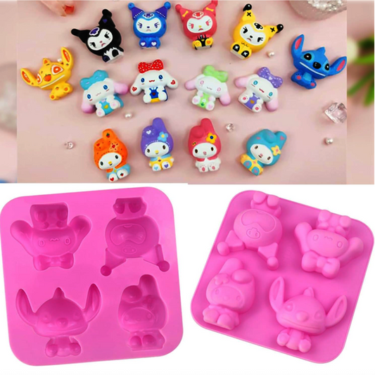 Mix Cartoon Silicone Mold | SSM292