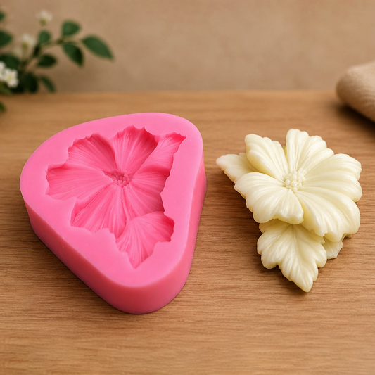 Hibiscus Bloom Silicone Mold | CFM448