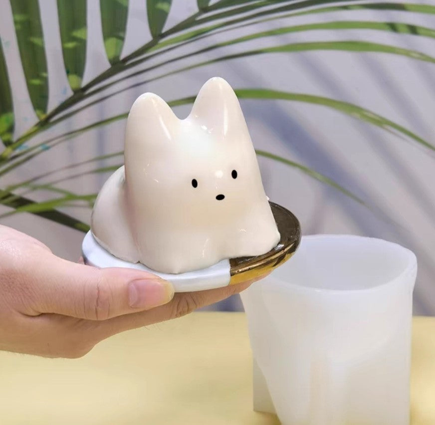 Cute Cat Shape Silicone Mould |WCM806