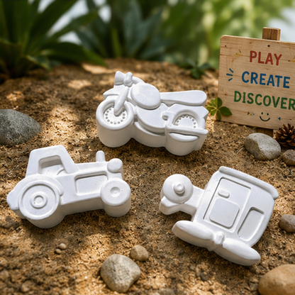 Concrete Vehicle DIY Craft Toy Set | RCP003