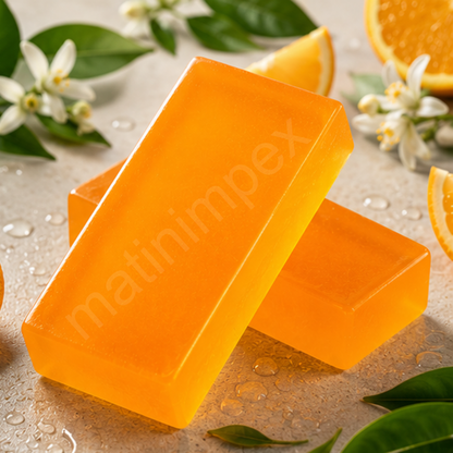 Orange Solid Premium Soap Base SPB021