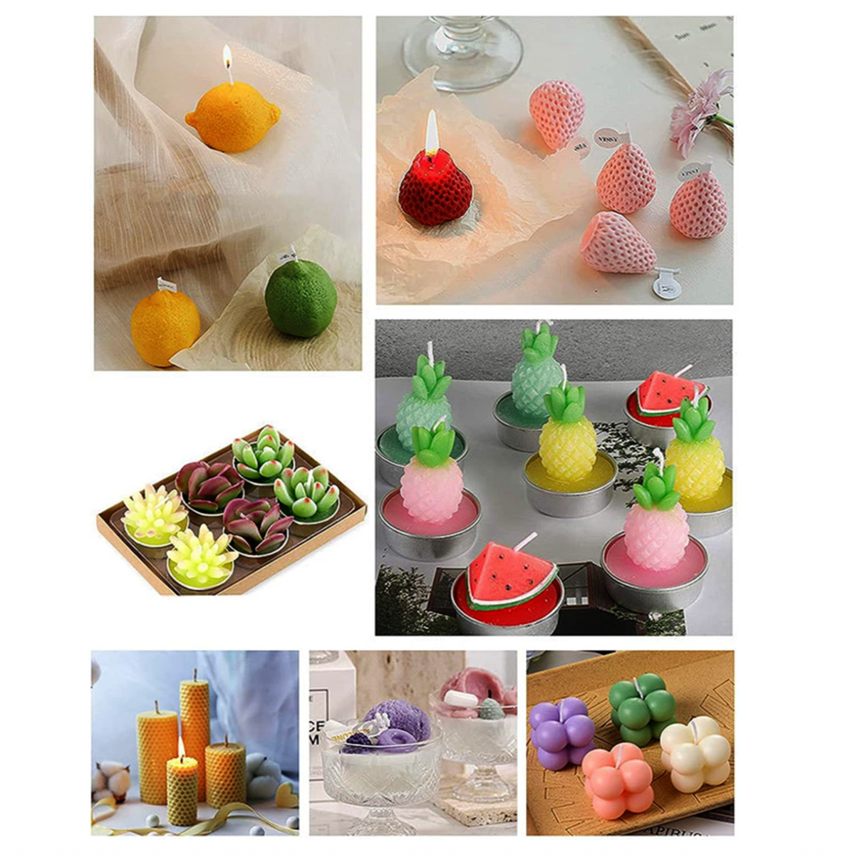 30 Colors Candle Liquid Dye Set (10ml Bottles) CK002
