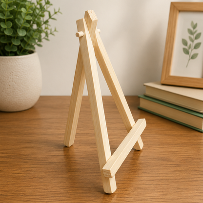 Wooden Easel 4” AWE002
