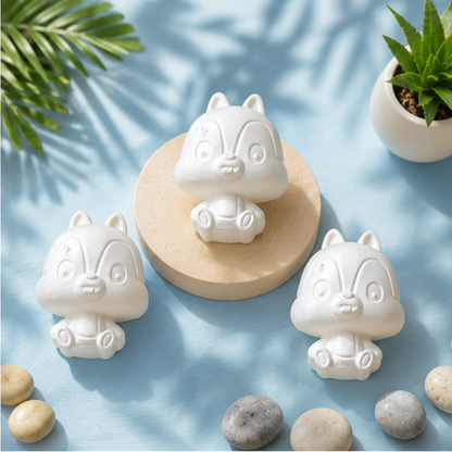Cute Bunny Concrete DIY Activity Kit set of 4 | RCP006