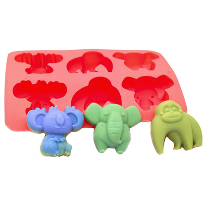 Elephant,Chimpazee and koala Silicone Mold | SSM299
