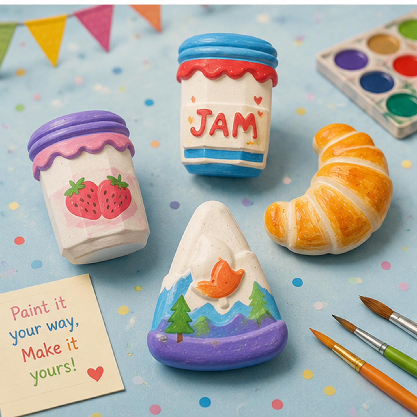 Breakfast Concrete DIY Activity Kit | RCP008