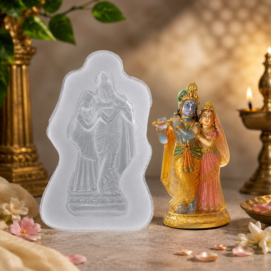 Radha Krishna Silicone Mold | WCM859 (OWN)