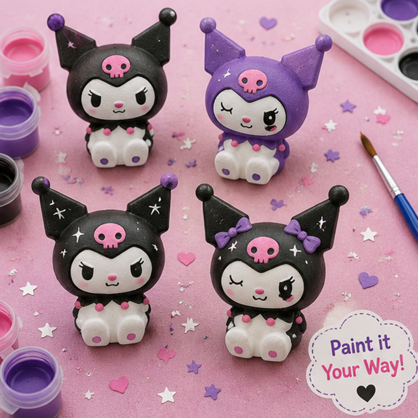 Kuromi Concrete DIY Activity Kit | RCP015