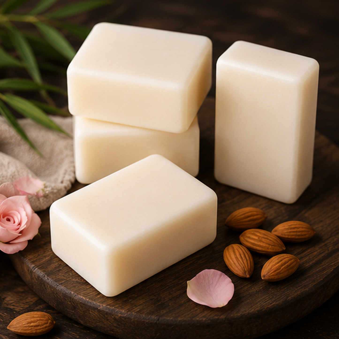 Rose almond Super Premium Range Soap Base SPB014