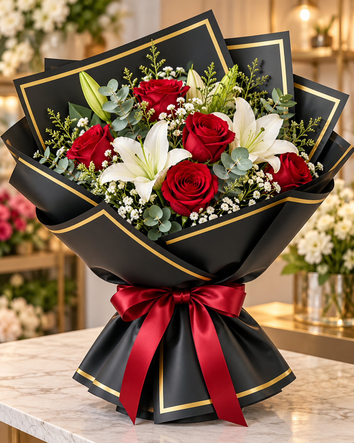 Bouquet Wrapping  Sheet Plain Colour – (20 Sheet) | PKG-PM426