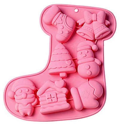 Christmas Theme Silicone Mold | SSM316