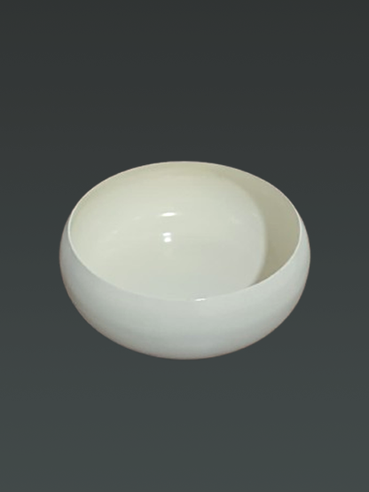 Round Metal Urli PM358 (Red,White,Gold)