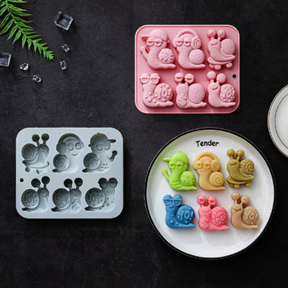 Cute Snail Silicone Mold | SSM307