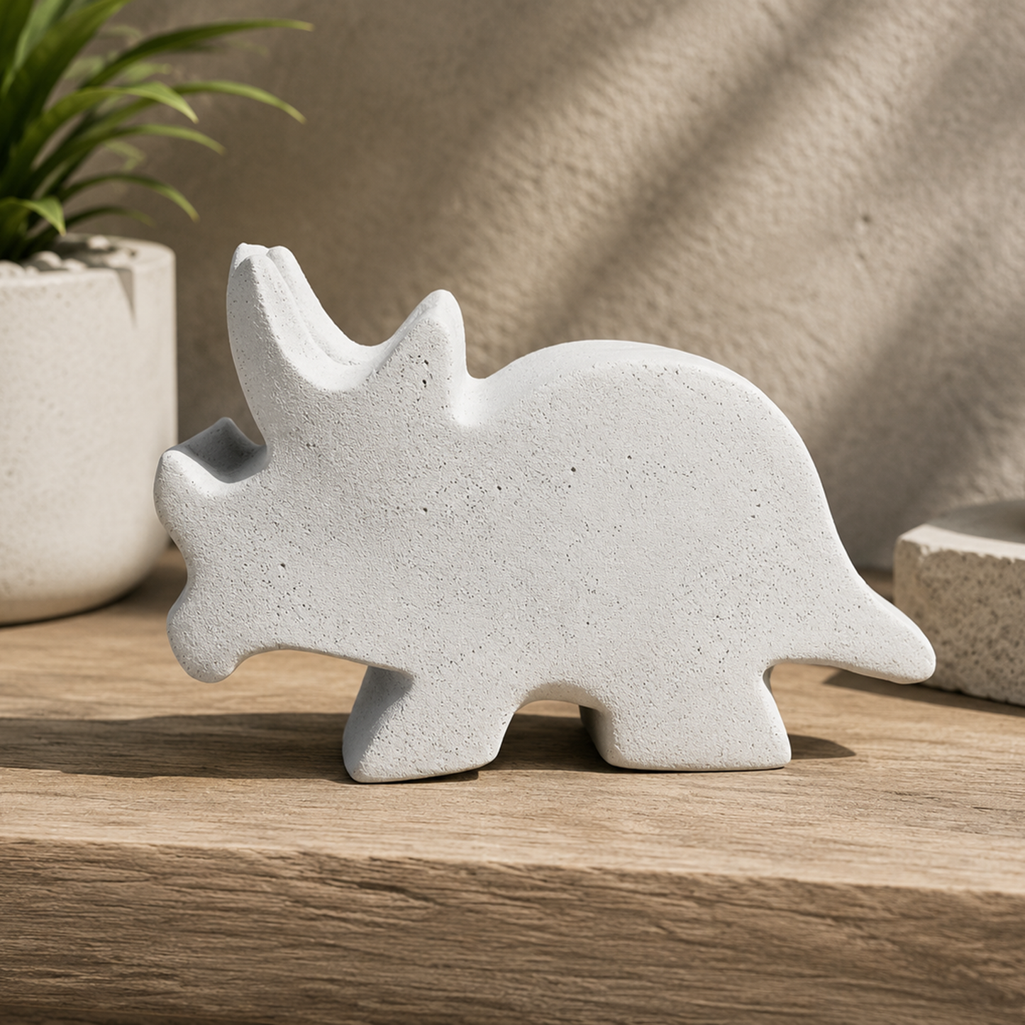 Cute Triceratops Dinosaur Silicone Mold | WCM872 (OWN)