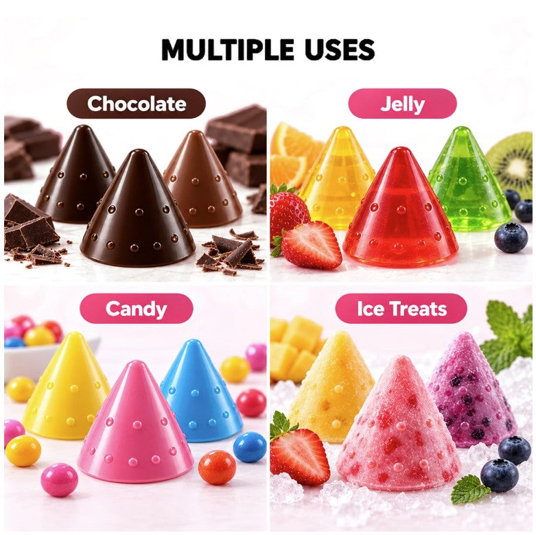 6 Cavity Diwali Anar Chocolate & Candle Mold | MLD-SSM345