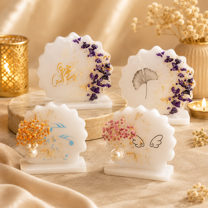Flower Edge Dashboard Stand Mold | ARM153