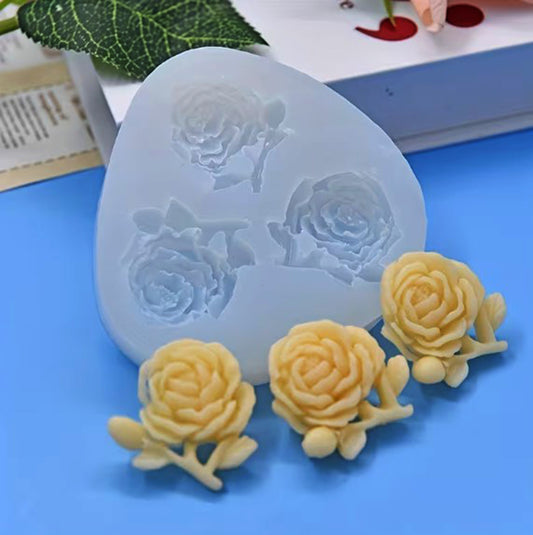 Silicone Rose Flower Mold | CFM442