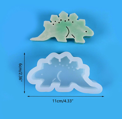Stegosaurus Dinosaur Silicone Mold | WCM871