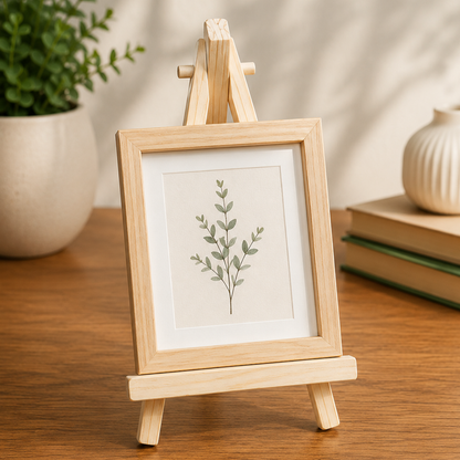 Wooden Easel 4” AWE002