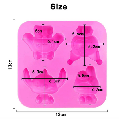 Mix Cartoon Silicone Mold | SSM292