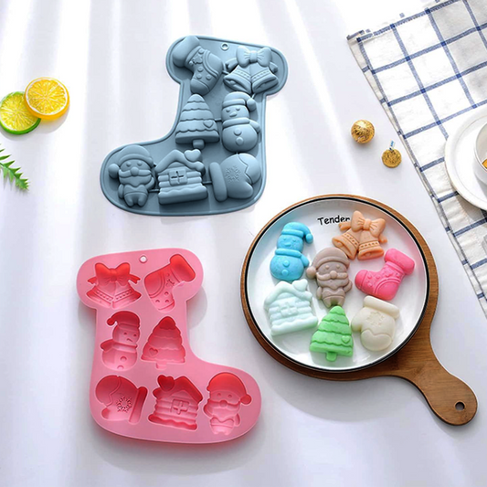 Christmas Theme Silicone Mold | SSM316
