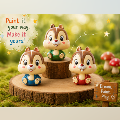 Cute Bunny Concrete DIY Activity Kit set of 4 | RCP006