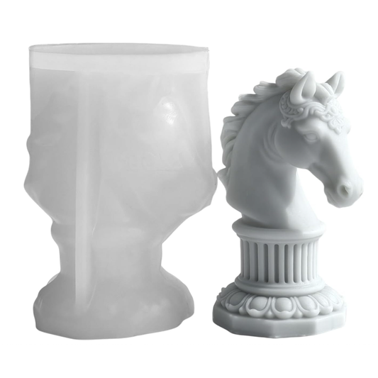 Horse Head Candle Silicone Mold | WCM879