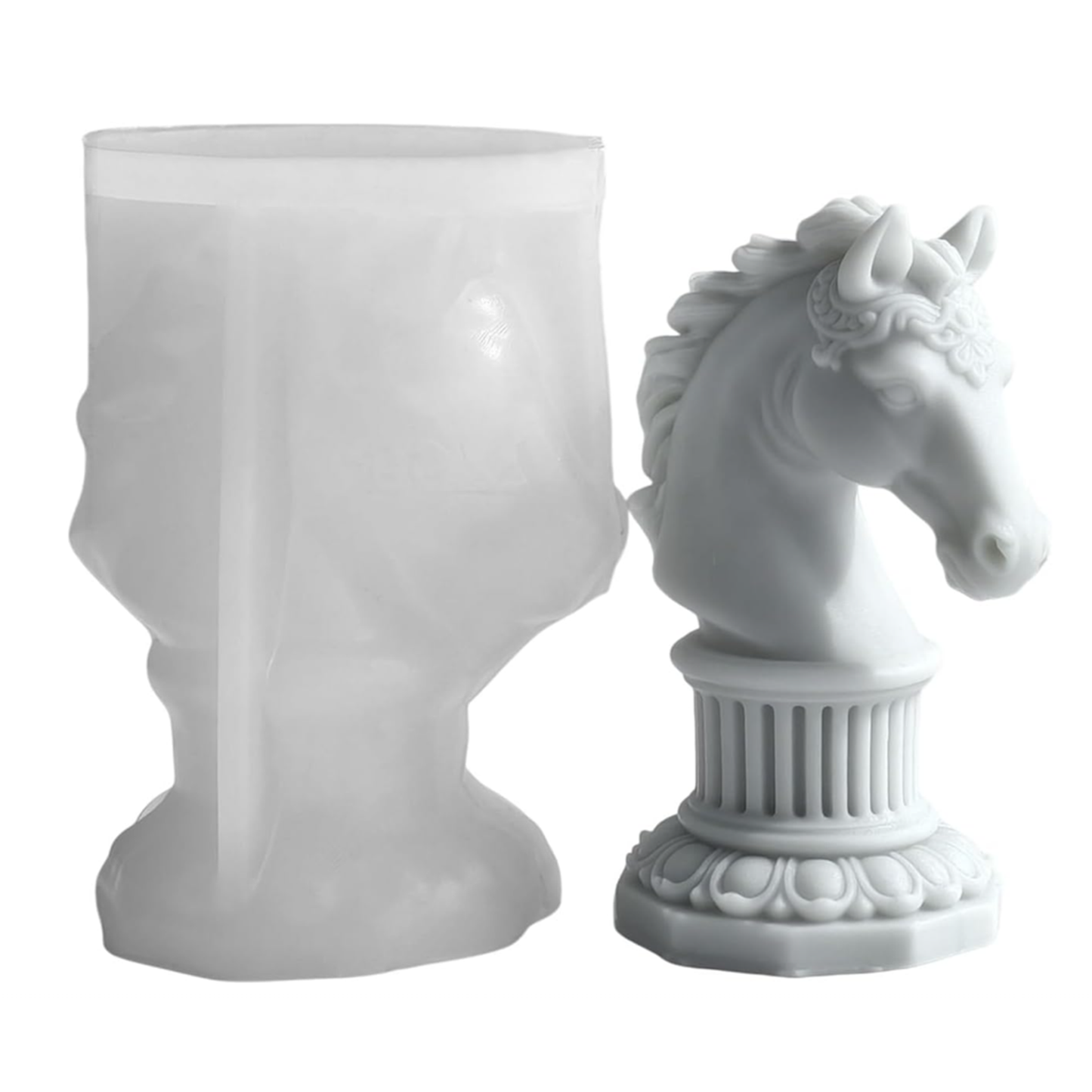 Horse Head Candle Silicone Mold | WCM879