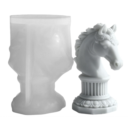 Horse Head Candle Silicone Mold | WCM879