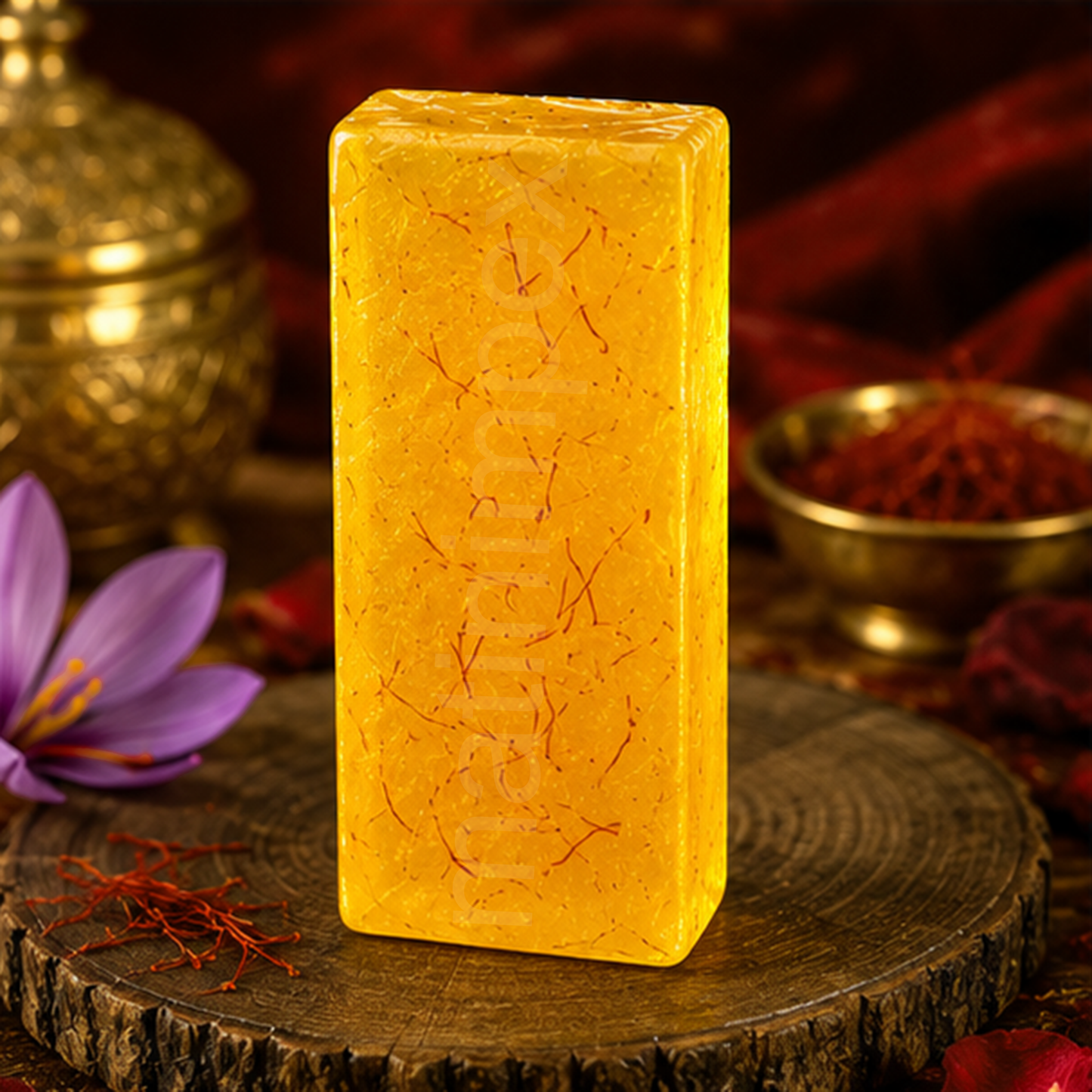 Kashmiri Kesar Solid Premium Soap Base SPB020