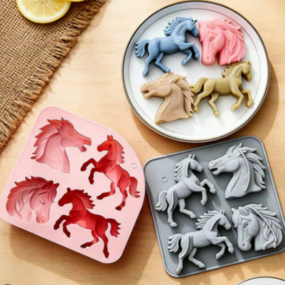 Horse Theme Silicone Mold | SSM306
