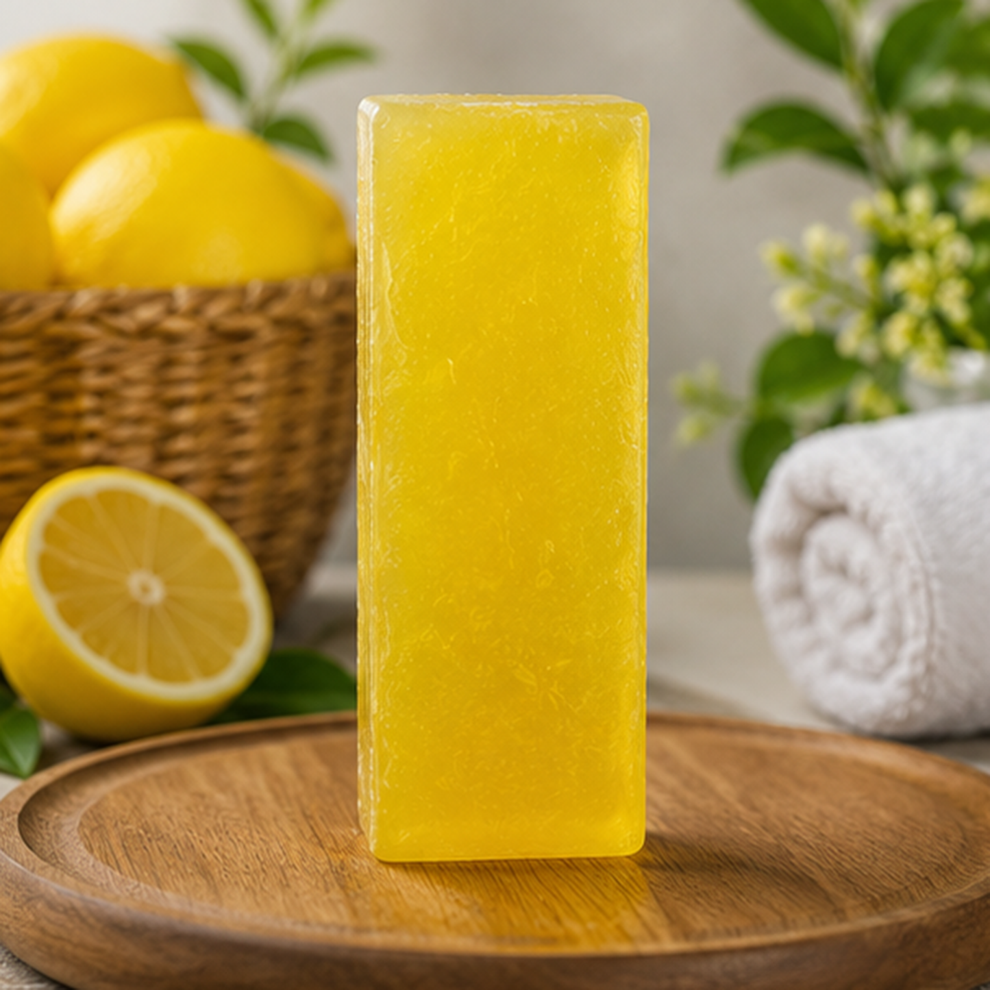 Lemon Fresh Solid Premium Soap Base SPB016