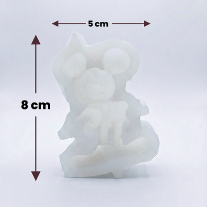 Mickey Mouse Silicone Mold for Candle, Soap, Resin & Plaster Crafts | WCM869