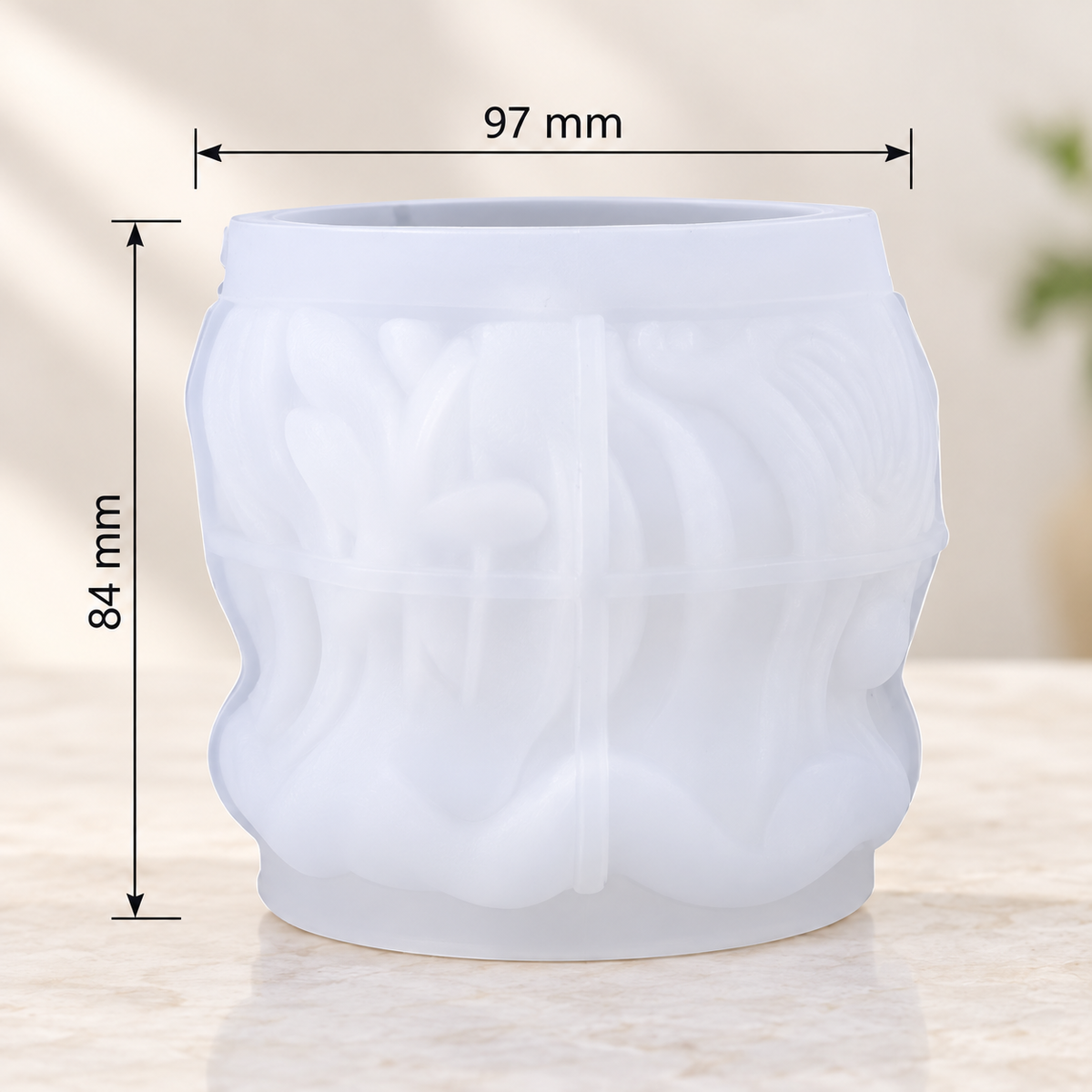 Tidal Shell Wave Planter Mould | MLD-ARM590
