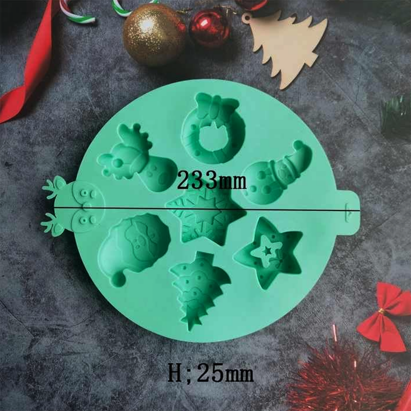 Christmas Decoration Silicone Mold | SSM309