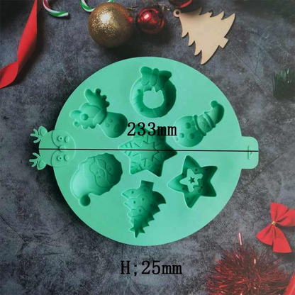 Christmas Decoration Silicone Mold | SSM309