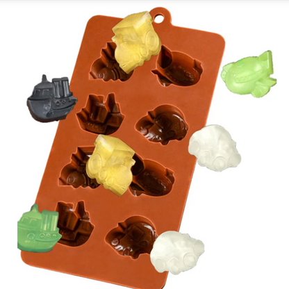 Transport Theme Silicone Mold | SSM310