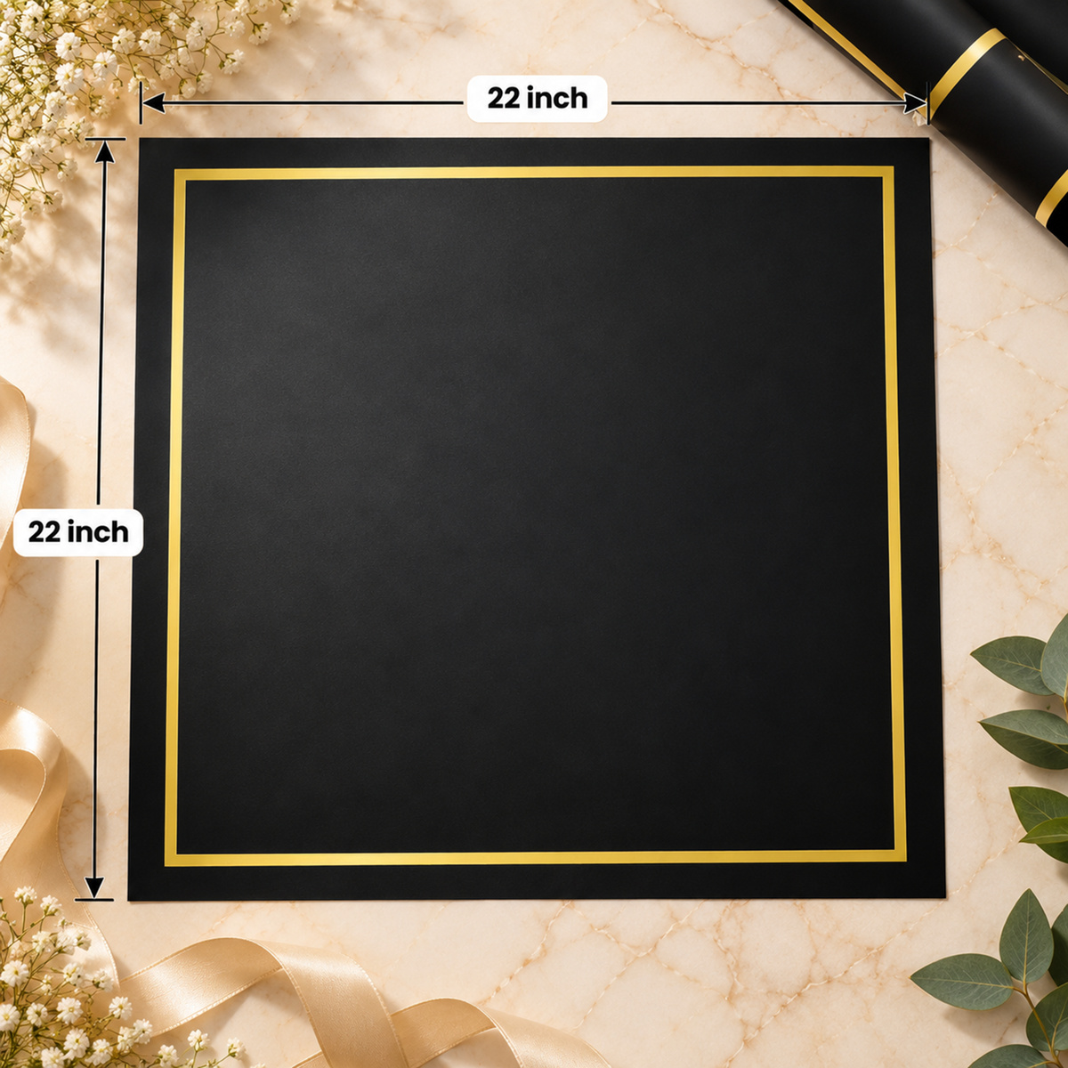 Bouquet Wrapping  Sheet Plain Colour – (20 Sheet) | PKG-PM426