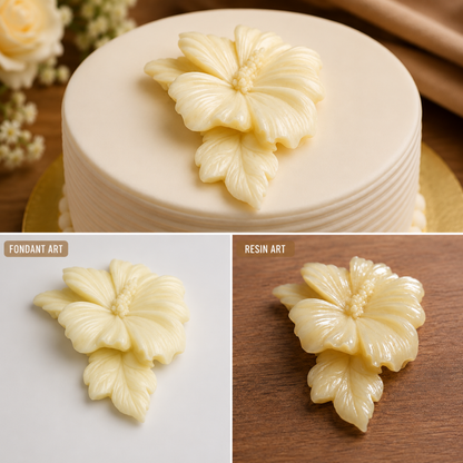 Hibiscus Bloom Silicone Mold | CFM448