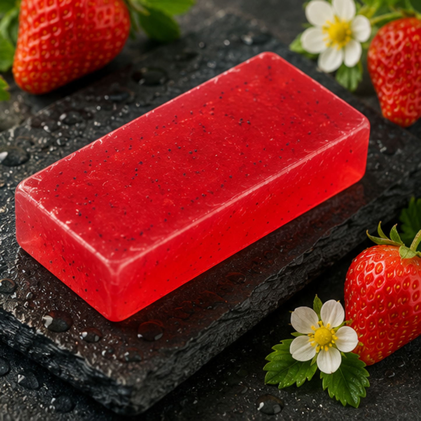 Strawberry Solid Premium Soap Base SPB022