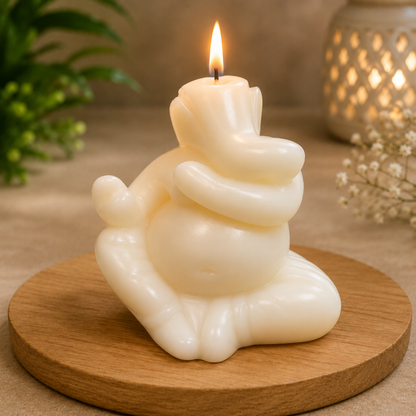 Lord Ganesha Silicone Mold for Candle, Soap, Resin, Jesmonite & Plaster Making | WCM891