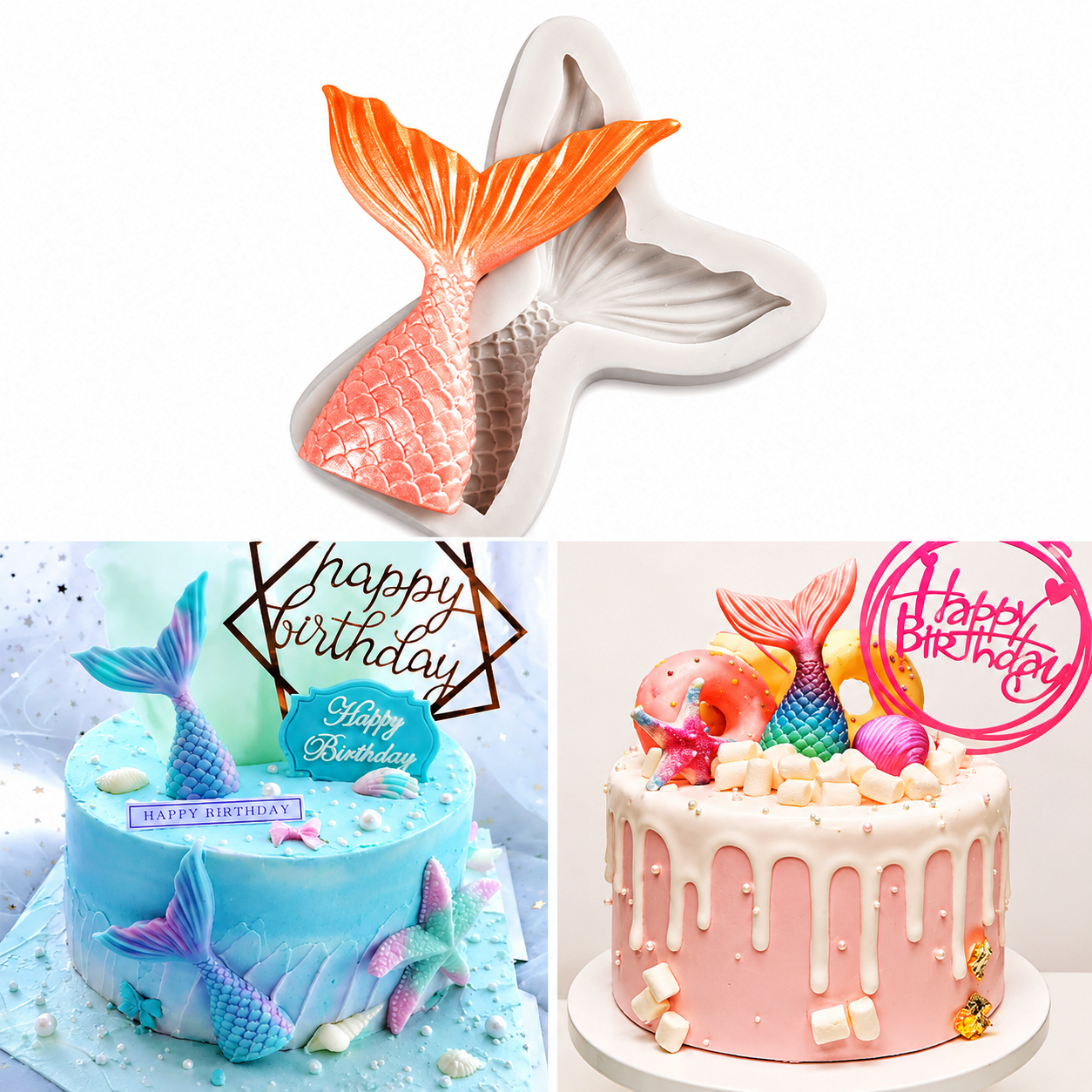 Mermaid tail Mold CFM060