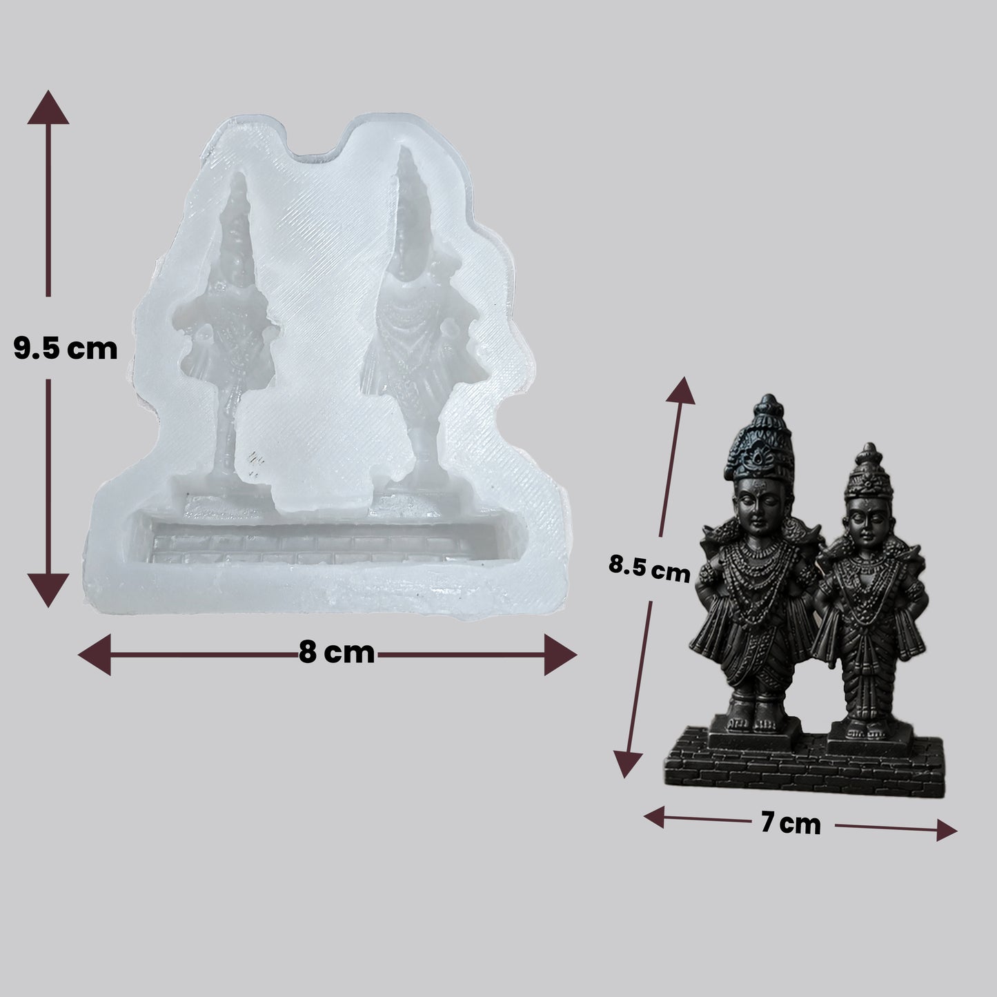 Withal Rukmini Silicone Mold | WCM860 (OWN)