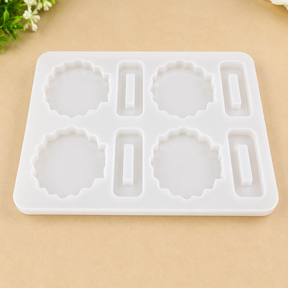 Flower Edge Dashboard Stand Mold | ARM153