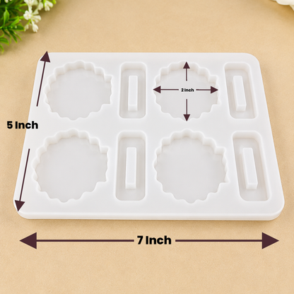 Flower Edge Dashboard Stand Mold | ARM153