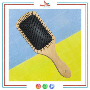 Bamboo Hair Brush (Nylon Bristles) 30pcs BBC016