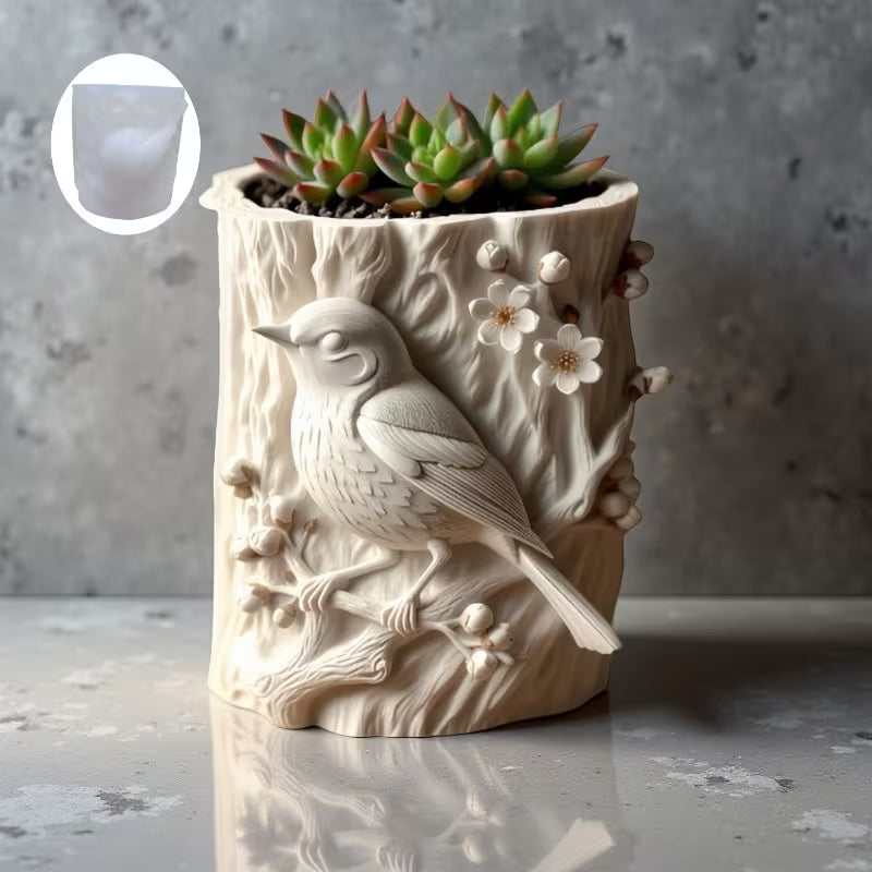 Singing Cuckoo Planter Mould | ARM585