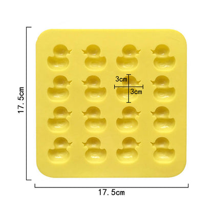 16 Cavity Cute Mini Duck Silicone Mold | CFM517
