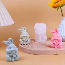 Bunny Blossom Candle Molds WCM509