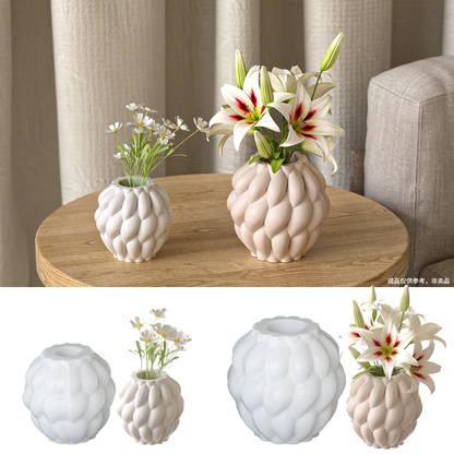 Pinecone Bud Jar Planter Mould PM479 | ARM480